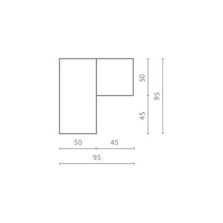 Tablo 6 graphit / enigma Möbelset ideal für ein Kinder- oder Jugendzimmer in einem trendigen Stil