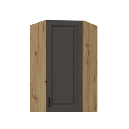 Hängender Ecke-Küchenschrank Style 60x60 GN-108 1F schrankfest gegen Dampf hohe Temperaturen und verschüttete Flüssigkeiten
