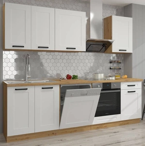 Luis Küchenmöbel-Set 250 cm Schränke sehen in klassischen und modernen Interieurs großartig aus