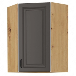 Hängender Ecke-Küchenschrank Style 60x60 GN-90 1F schrankfest gegen Dampf hohe Temperaturen und verschüttete Flüssigkeiten