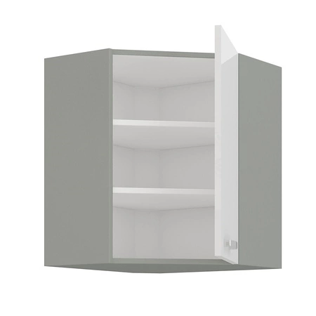 Eck-Küchenwandschrank Bianka 89x89 GN-72 3F dampf-, temperatur- und spritzwasserbeständiger Schrank