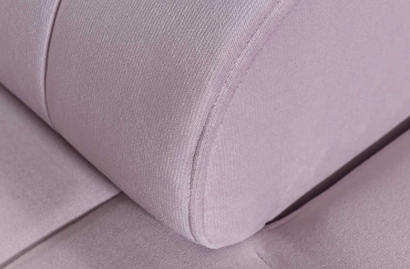 Nausa III Ecksofa mit Schlaffunktion marineblau rechts Samt stilvolles bequemes Ecksofa verstellbare Kopfstützen Bettzeugcontainer