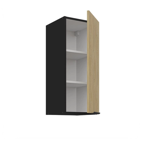 Küchenmöbel Set Crotone 180 cm elegante Küchenschränke in dezenten und natürlichen Farben ideales Set für eine kleine Küche