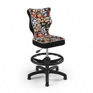 Petit Schreibtischstuhl Tiermotiv passend zu Körpergröße 133-159 cm ergonomischer Drehstuhl mit Fußstütze