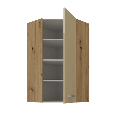 Eck-Küchenwandschrank Arton 60x60 GN-108 1F dampf-, temperatur- und spritzwasserbeständiger Schrank