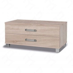 TV Schrank Maximus 100 cm Eiche hell sonoma mit Schubladen modernes Design und Schubladen auf Rollenführung