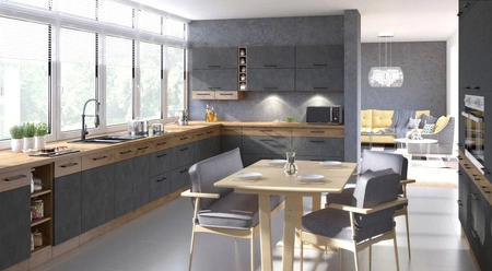 Valico Eck-Küchenschrank 90x90 DN 2F BB dampf-, temperatur- und spritzwassergeschützt