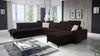 Ecksofa mit Schlaffunktion Kelly Sleek X braun rechts extrem elegantes Ecksofa für Wohnzimmer mit verstellbaren Kopfstützen