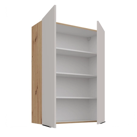 Küchenoberschrank Soela 80 G-108 2F Metallkantengriffe feuchtigkeits- und beschädigungsbeständiger Schrank