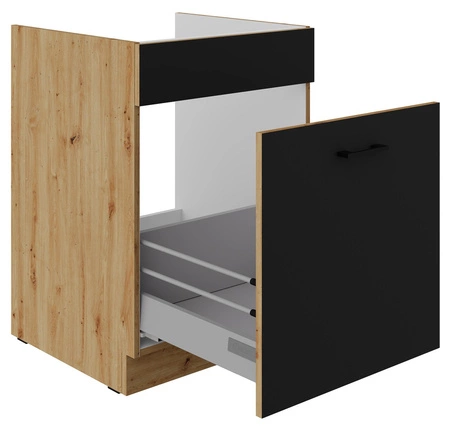 Spülenschrank mit Schublade Monza 60 ZL 1S BB dampf-, hitze- und spritzwasserbeständiger Schrank