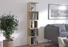 Bücherregal Even 42 cm Eiche hell sonoma ideales Bücherregal für Büro, Arbeitszimmer oder Jugendzimmer