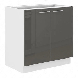 Milo 80 D 2F BB Küchenhochschrank mit Regal, auslaufsicher und hitzebeständig