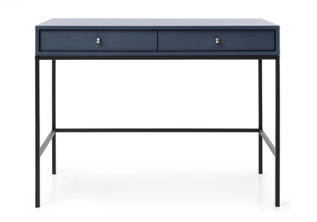 Konsole Mono Dunkelblau Mit Schubladen stilvolles und funktionales Möbelstück für den Flur das Wohnzimmer oder das Büro