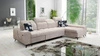 Ecksofa mit Schlaffunktion Buffalo XII beige rechte Seite stilvolles und funktionelles Ecksofa mit Bettkasten
