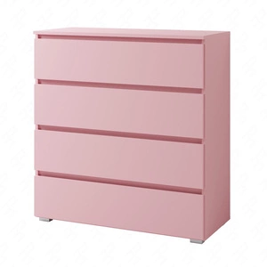 Kommode Simple 92 cm puderrosa Funktionsmöbel für Mädchenzimmer einfaches Design
