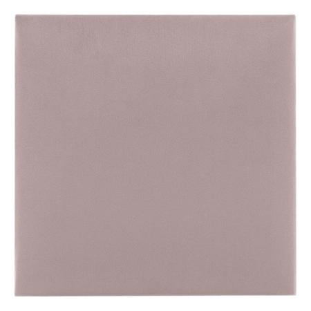 Gepolstertes Paneel Quadra 50x50 cm rosa stilvolles Wandpaneel quadratischer Veloursstoff modisches Finish für jede Einrichtung