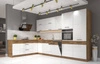 Eckküchenmöbel-Set Ventom 210x350 cm ideal für klassische und moderne Innenräume