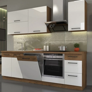 Küchenmöbelset Ventom 240 cm Schränke sehen in klassischen und modernen Interieurs großartig aus