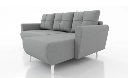 Ecksofa mit Schlaffunktion Felicie hellgrau Universal-Ecksofa stilvolles Design das sich in jede Einrichtung einfügt