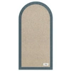 Wally gepolstertes Paneel 30x100 cm nautisch stilvolles Wandpaneel Zaun Veloursstoff modisches Finish für jede Einrichtung