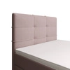Boxspringbett Fresno 100x200 puderrosa im modernen skandinavischen Stil mit gepolstertem Kopfteil Bett mit Staukasten