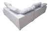 Ecksofa mit Schlaffunktion Luigi VII Esche grau rechte Ecke bequemes Schlafsofa in moderner Form