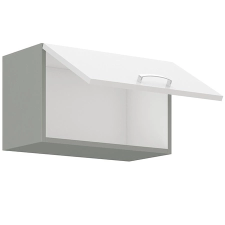 Eck-Küchenmöbel-Set Bianka 260x270 cm glänzende Fronten Schrank-Stil wird das Innere einer jeden Küche passen