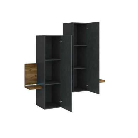 Hängeschrank Bota appenzeller / matera asymmetrisch massiv in modernem Stil resistent gegen Beschädigungen sehr funktionell