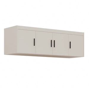 Garderobenerweiterung Rene 176 cm beige sand Funktionsgarderobe erhöht den Stauraum für Schuhe Kleidung und Accessoires