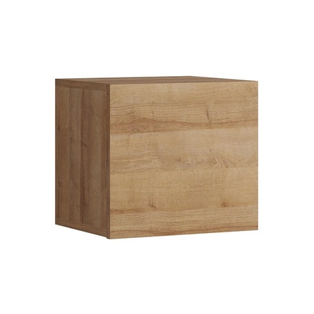 Hängeschrank Apulia 34 cm Eiche gold minimalistisches Design stilvoller Schrank für das Wohnzimmer einfache Form, die in jedes Interieur passt