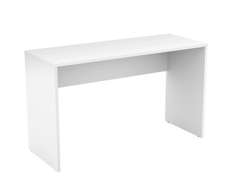 Schreibtisch Agapi 130 cm weiß stilvoll und funktionell für das Büro, Arbeitszimmer oder Jugendzimmer