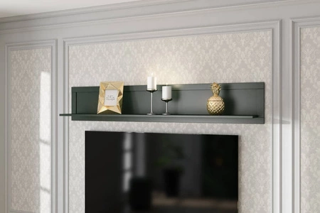 Regal Evora 177 cm Flasche grün wird Liebhaber von ausdrucksstarken Interieurs optisch attraktiv und funktional begeistern