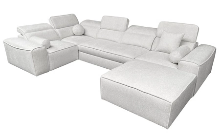 Ecksofa mit Schlaffunktion Viano IV patina rechts Designer-Ecksofa das sich perfekt in moderne Einrichtungen einfügt