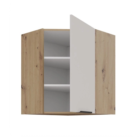 Soela 60x60 GN-72 1F Eck-Küchenwandschrank Metallkante Griff feuchtigkeits- und beschädigungsbeständig Schrank