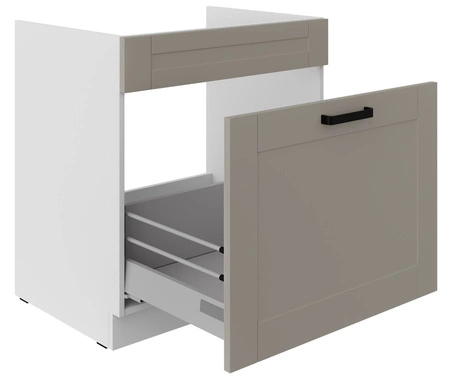 Spülenschrank mit Schublade Ponza 80 ZL 1S BB dampf-, spritz- und hitzebeständiger Schrank