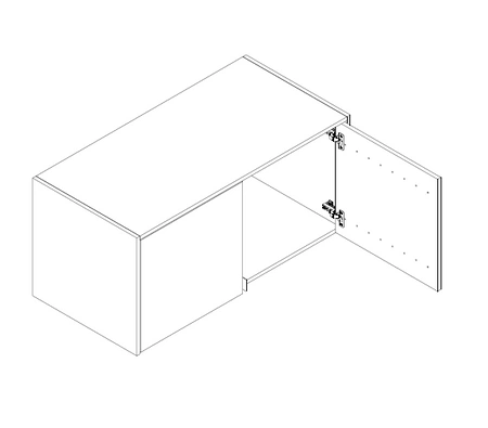 Aufsatz für Schrank Aspen 105 cm Beige / Schwarze Lamellen funktionale Schrankerweiterung für Kleidung Schuhe und Accessoires