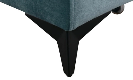 Sofa mit Schlaffunktion Kelly honey stilvolles Sofa für Wohnzimmer mit einfachem Design verstellbare Kopfstützen Veloursstoff