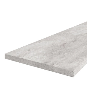 Küchenarbeitsplatte grau Calcit Dicke 38mm Breite 60cm hohe Hitzebeständigkeit und Stoßfestigkeit