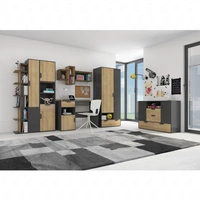 Graphit / Eiche riviera