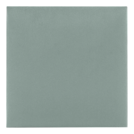 Gepolstertes Paneel Quadra 50x50 cm mint stilvolles Wandpaneel quadratischer Veloursstoff modisches Finish für jede Einrichtung