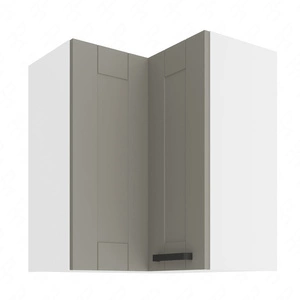 Eck-Küchenwandschrank Ponza 60x60 GN-72 2F dampf-, temperatur- und spritzwasserbeständiger Schrank