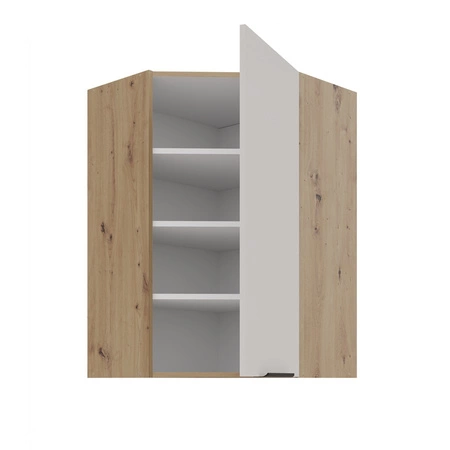 Soela 60x60 GN-90 1F Eckküchenschrank Metallkantengriff feuchtigkeits- und beschädigungsbeständiger Schrank