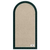 Wally gepolstertes Paneel 30x60 cm türkis stilvolles Wandpaneel Zaun Veloursstoff modischer Schliff für jedes Arrangement
