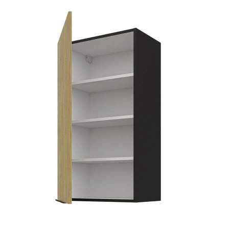 Küchenhängeschrank Crotone 50 G-90 1F Metallkantengriff feuchtigkeits- und beschädigungsbeständiger Schrank