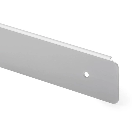 Seitenabschlussleiste links für Küchenarbeitsplatte 38mm Aluminium