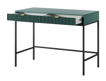 Konsolentisch Lovro pastellgrün mit Schubladen ein stilvolles und funktionelles Möbelstück für den Flur, Wohnzimmer oder Büro