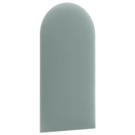 Wally gepolstertes Paneel 30x100 cm mint stilvolles Wandpaneel Zaun Veloursstoff modisches Finish für jede Einrichtung