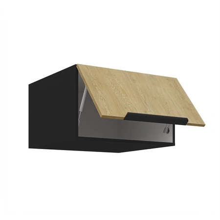 Küchenhängeschrank Crotone 60 NAGU-36 1F Metallkantengriff dampf- und hitzebeständiger Küchenschrank