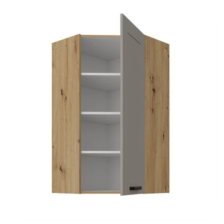 Linosa 60x60 GN-108 1F Eck-Küchenoberschrank dampf-, hitze- und auslaufsicherer Schrank