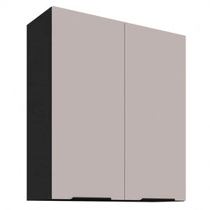 Tarraco Küchenhängeschrank 80 G-90 2F Metallkantengriffe feuchtigkeits- und beschädigungsbeständiger Schrank